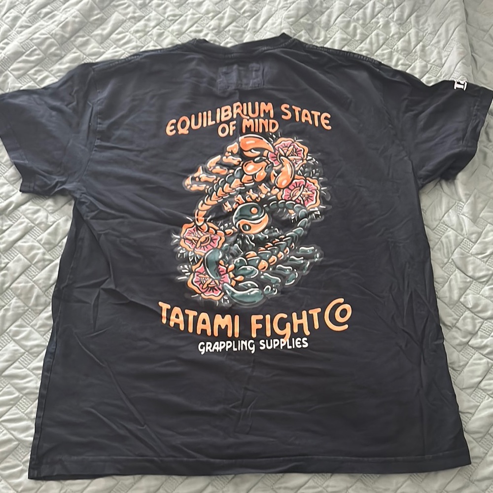 Black Tatami Fightwear Graphic Men's Shirt